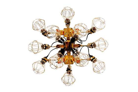 kyouei design - reconstruction chandelier